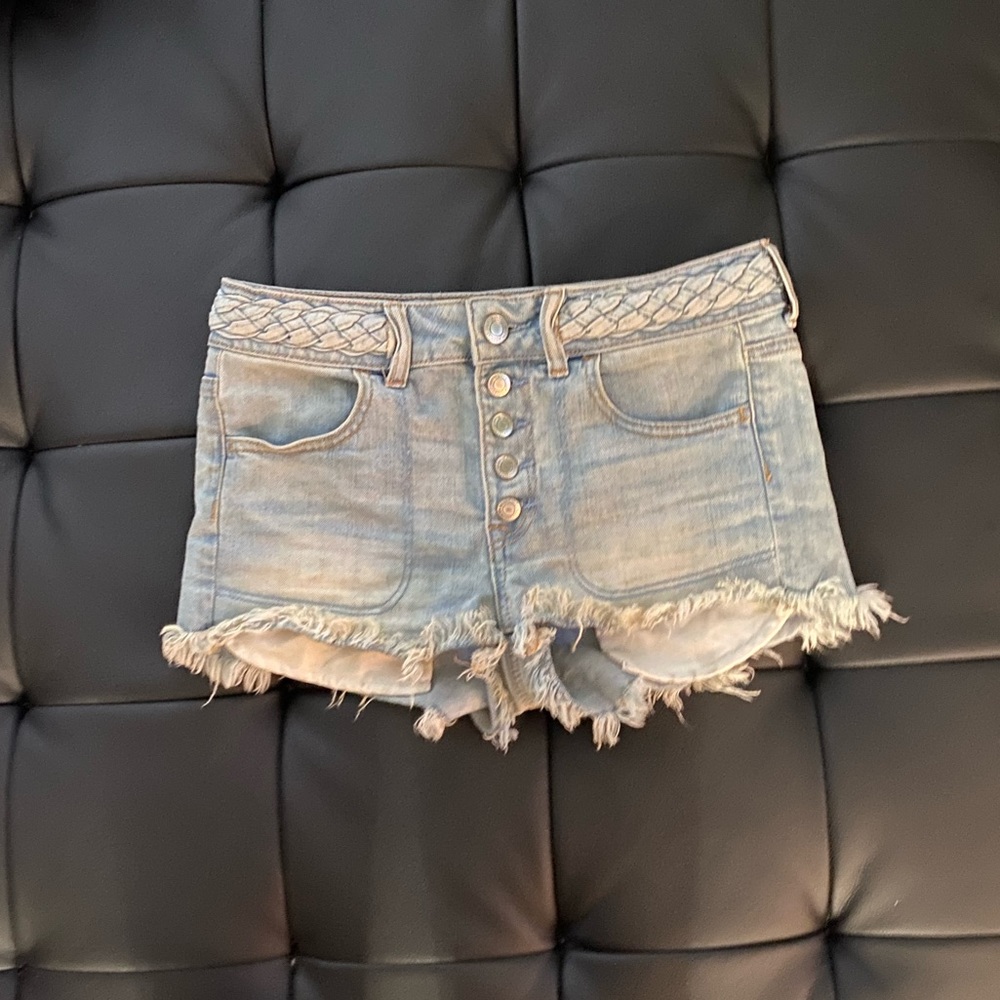❤️ American Eagle High Rise Jean Shorts